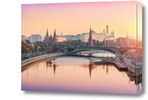 Картина Москва река