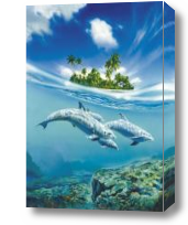 Картина морской мир