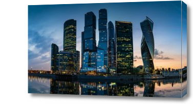 Картина Москва-Сити