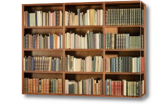 Картина Книжные полки